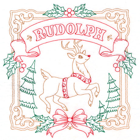 Christmas Reindeer Team - Rudolph