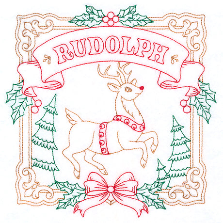 Christmas Reindeer Team - Rudolph