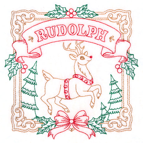Christmas Reindeer Team - Rudolph