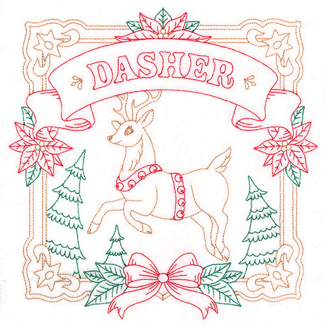 Christmas Reindeer Team - Dasher