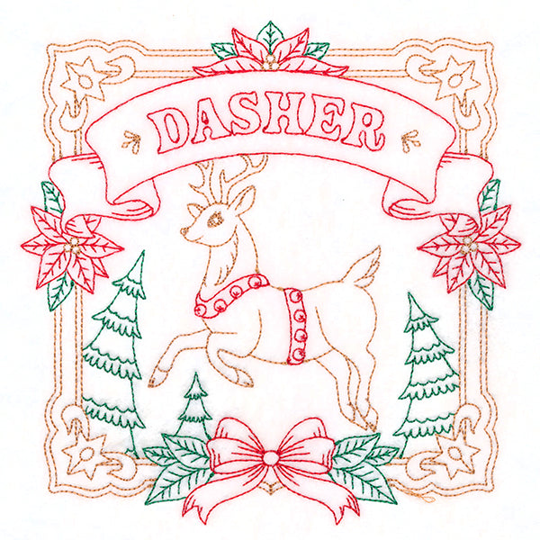 Christmas Reindeer Team - Dasher