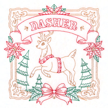 Christmas Reindeer Team - Dasher
