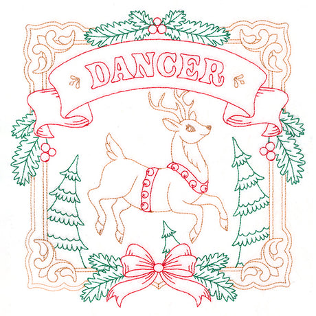 Christmas Reindeer Team - Dancer