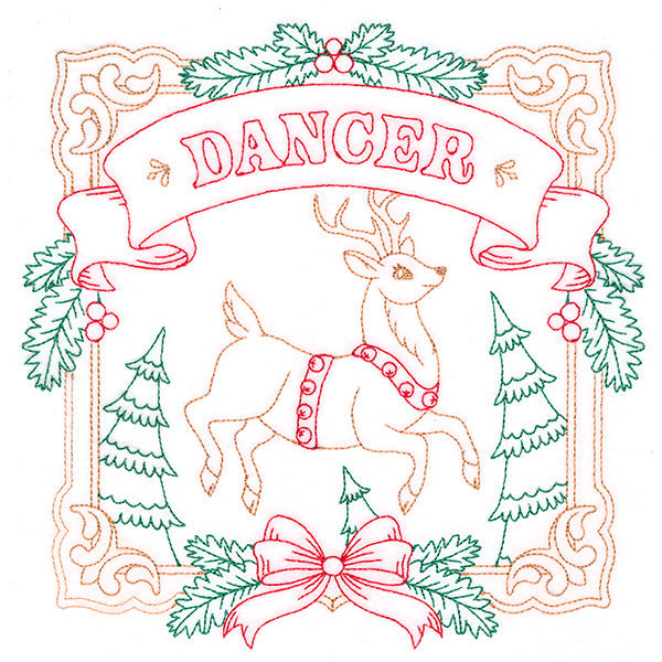 Christmas Reindeer Team - Dancer