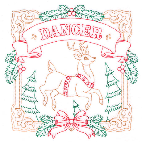 Christmas Reindeer Team - Dancer