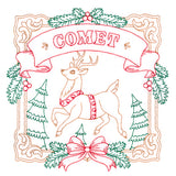 Christmas Reindeer Team - Comet
