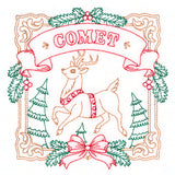 Christmas Reindeer Team - Comet