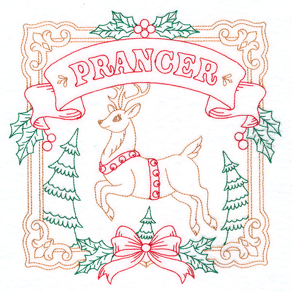Christmas Reindeer Team - Prancer