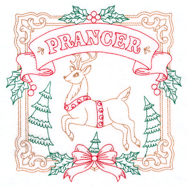 Christmas Reindeer Team - Prancer