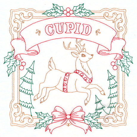 Christmas Reindeer Team - Cupid