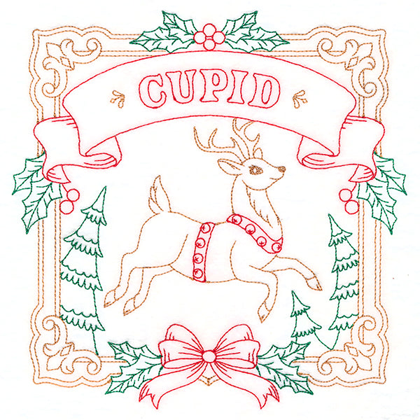Christmas Reindeer Team - Cupid