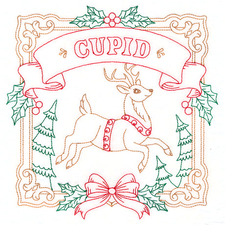 Christmas Reindeer Team - Cupid