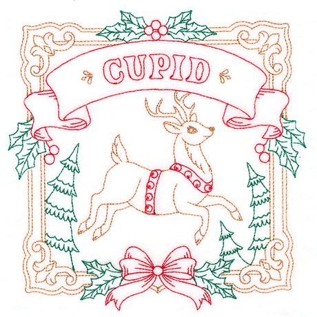 Christmas Reindeer Team - Cupid