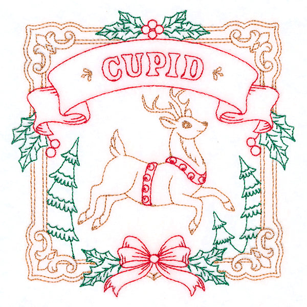 Christmas Reindeer Team - Cupid
