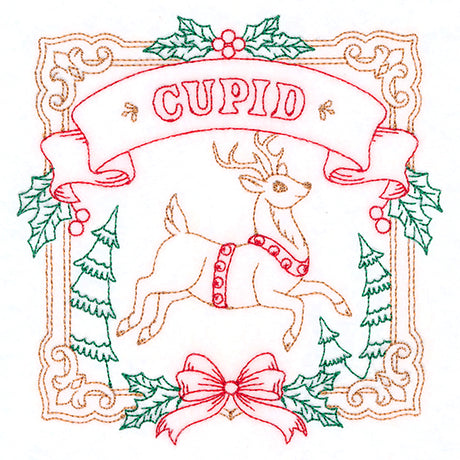 Christmas Reindeer Team - Cupid