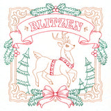 Christmas Reindeer Team -Blitzen
