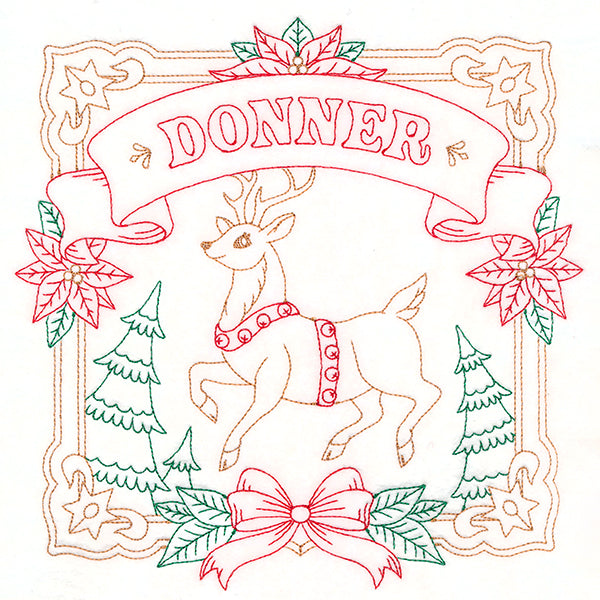 Christmas Reindeer Team - Donner