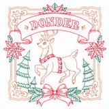 Christmas Reindeer Team - Donder