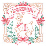 Christmas Reindeer Team - Donder