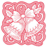 Bells of Christmas Square (Trapunto)