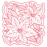 Poinsettias of Christmas Square