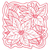 Poinsettias of Christmas Square