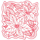 Poinsettias of Christmas Square