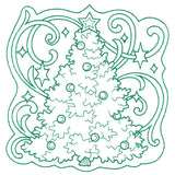 Tree of Christmas Square