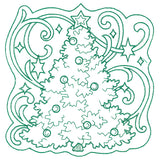 Tree of Christmas Square