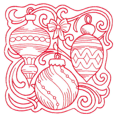 Ornaments of Christmas Square