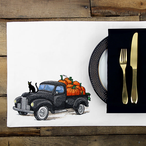 Fall Fun Retro Truck