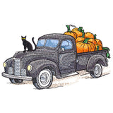 Fall Fun Retro Truck