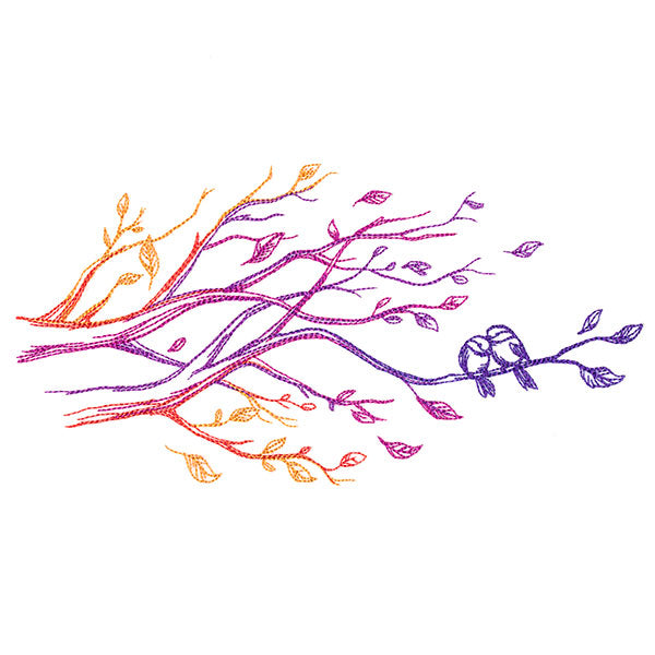 Cheerful Autumn Birds