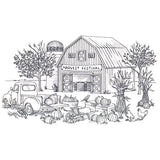 Harvest Festival Country Scene