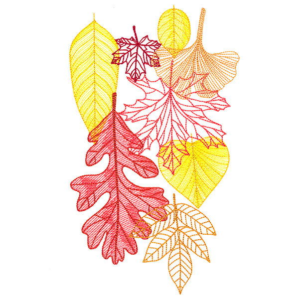 Falling Into Autumn Leaves