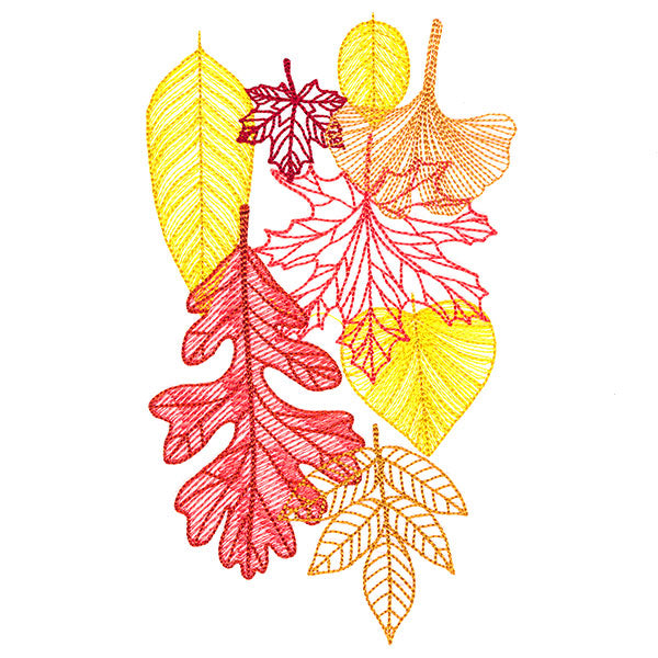 Falling Into Autumn Leaves