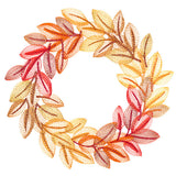 Sweet Autumn Leaves Wreath
