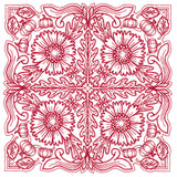 Blissful Helenium Kaleidoscope Square