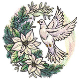 Silvered Blooms Dove