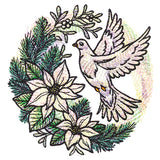Silvered Blooms Dove
