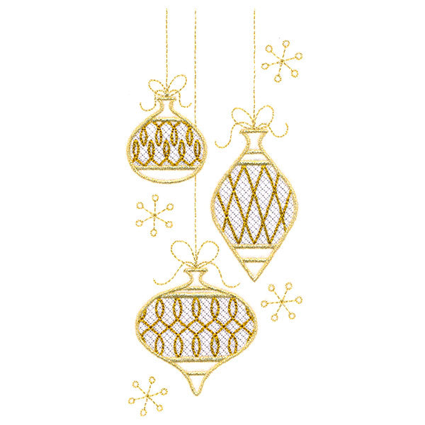 Sparkling and Fancy Ornament Feature