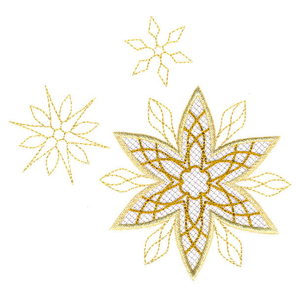 Twinkling Snowflake Accent