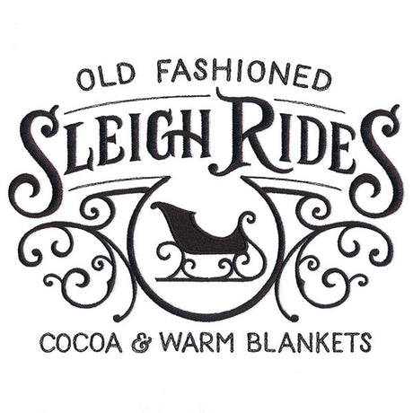 Sleigh Rides Market Sign