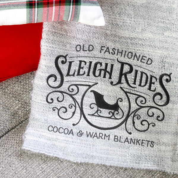Sleigh Rides Market Sign