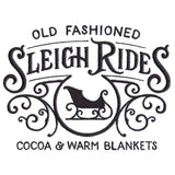 Sleigh Rides Market Sign