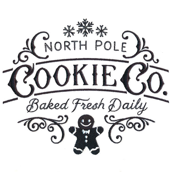 North Pole Market Sign