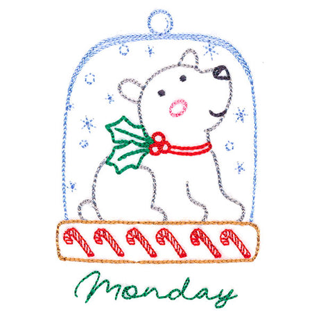 Polar Bear Snowglobe on Monday