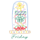 Gifting Snowglobe on Friday