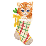 Meowy Festive Kitten