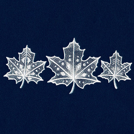 Autumn Maple Leaf Trio